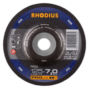 Rhodius RS2 afbraamschijf 125 x 7.0