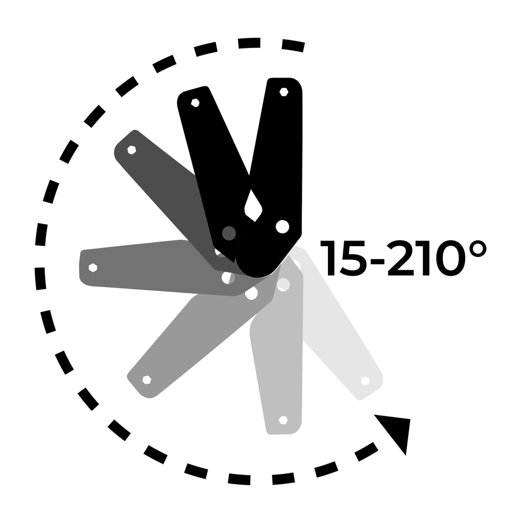 Lasmagneet verstelbaar schakelbaar 50kg - Afbeelding 3